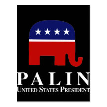 Palin for United States President Post Card