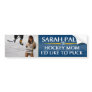 Palin - Hockey Mom I'd Like To Puck Bumper Sticker