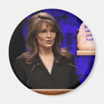Palin Palm Reader Refrigerator Magnets