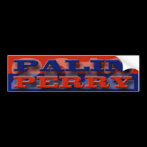 Palin / Perry 2012 bumper stickers