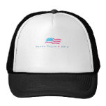 Palin pink flag mesh hat