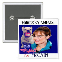 Palin/Pitbull Square Button