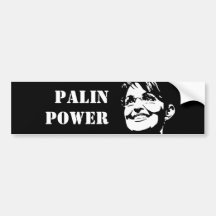 Palin Power Bumper Sticker