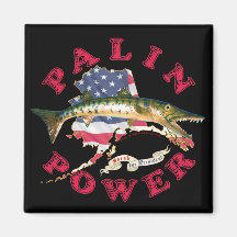 Palin Power Fridge Magnets