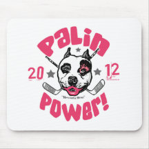 Palin Power Hockey Mom 2012 Mouse Pad