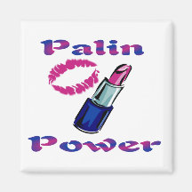 Palin Power Lipstick Magnet