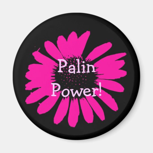 "Palin Power!" Refrigerator Magnet