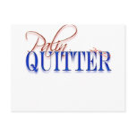 Palin quitter post card