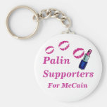 Palin Supporters for McCain Keychain