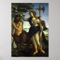 Pallas and the Centaur by Sandro Botticelli