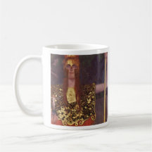 Pallas Athena by Gustav Klimt Mugs