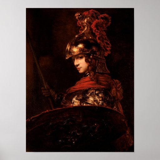 Pallas Athena or, Armoured Figure, 1664-65 Posters