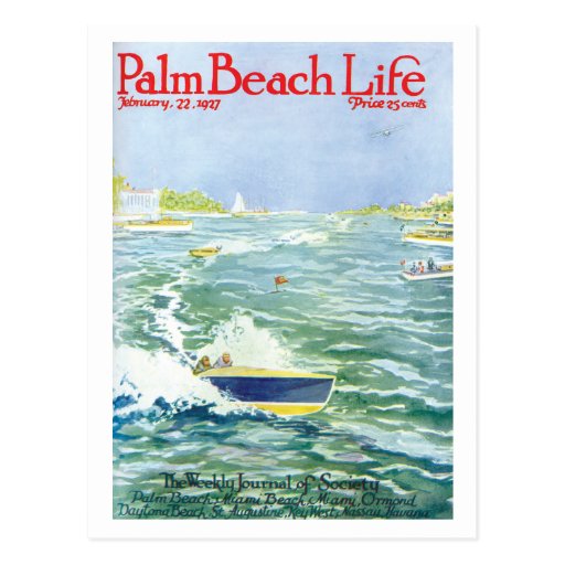 Palm Beach Life #2 postcard