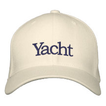 Palm Beach Yacht Embroidered Baseball Caps
