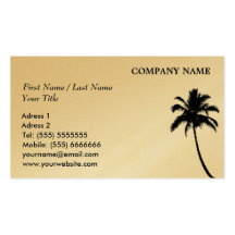 Palm Business Card