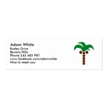 Palm Business Card Templates
