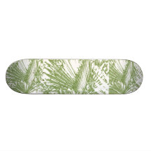 Palm Fronds Art Skateboard