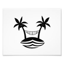 palm hammock beach smile blk.png photo art