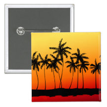 Palm Shadows at Sunset Pins