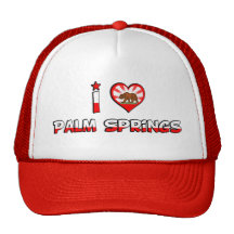 Palm Springs, CA Mesh Hat
