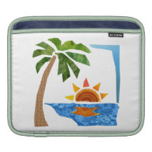 Palm, Sun & Sea iPad Sleeve