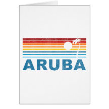 Palm Tree Aruba Cards