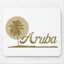 Palm Tree Aruba Mouse Pads