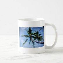 Palm Tree & Blue Sky Mugs