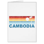 Palm Tree Cambodia Card