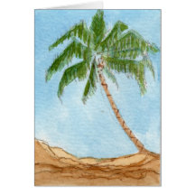 Palm Tree Card