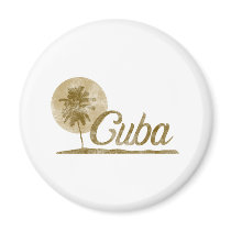 Palm Tree Cuba Magnets