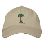 Palm Tree Hat Embroidered Baseball Caps