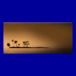 Palm-tree-island-sunset1432 GOLDEN PALM ISLAND SUN rack cards