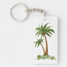 Palm Tree Key Chain