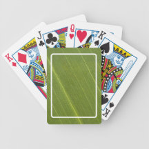 Palm Tree Leaf Poker Deck