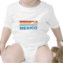 Palm Tree Mexico Baby Bodysuit