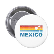 Palm Tree Mexico Buttons
