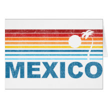 Palm Tree Mexico Greeting Cards