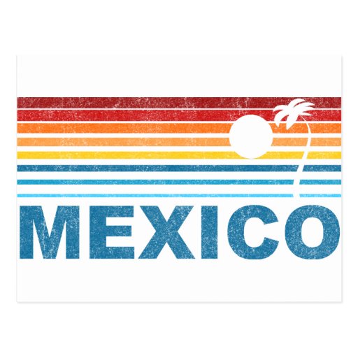 Palm Tree Mexico Post Card