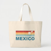 Palm Tree Mexico Tote Bag