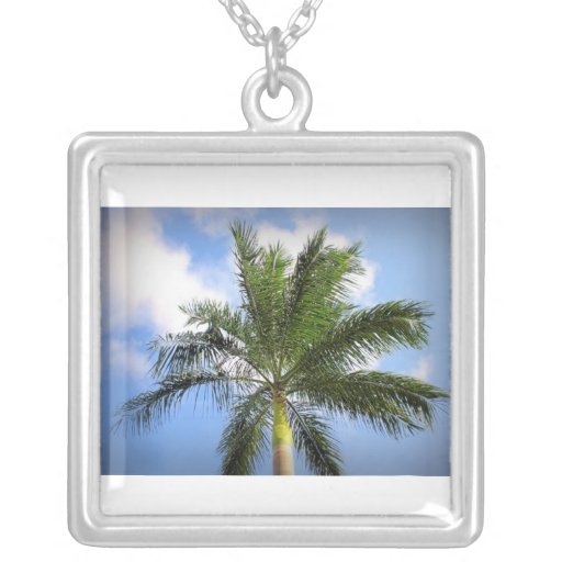 palm tree necklace