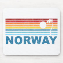 Palm Tree Norway Mouse Pad