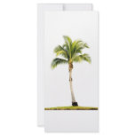 Palm tree customized rack card