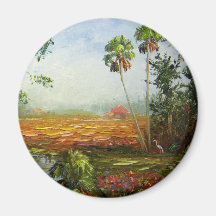 Palm Tree Ranch Magnet