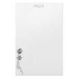 Palm tree stationery - personalized