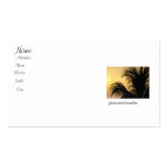 Palm Tree Sunset Business Card