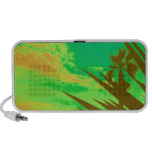 palm tree travelling speakers