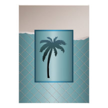 Palm Tree Wedding Invitations