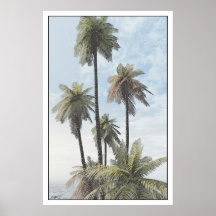 palm trees #2 posters