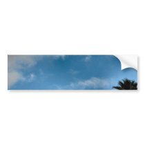 palm trees and sky bumper sticker